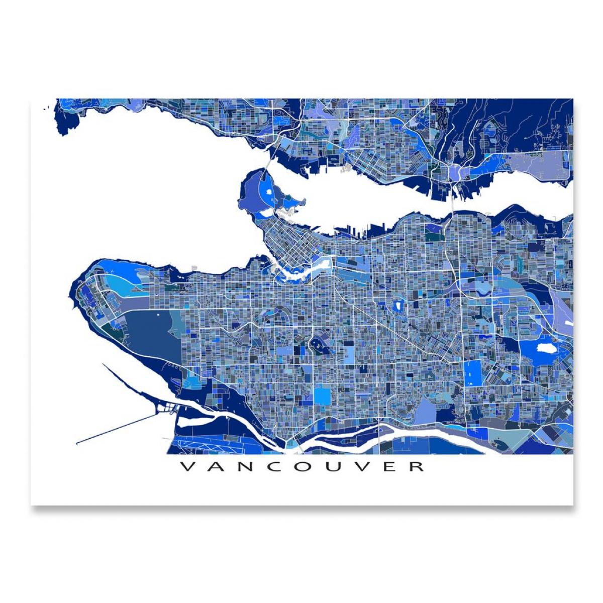 Карта Ванкувера мастацтва
