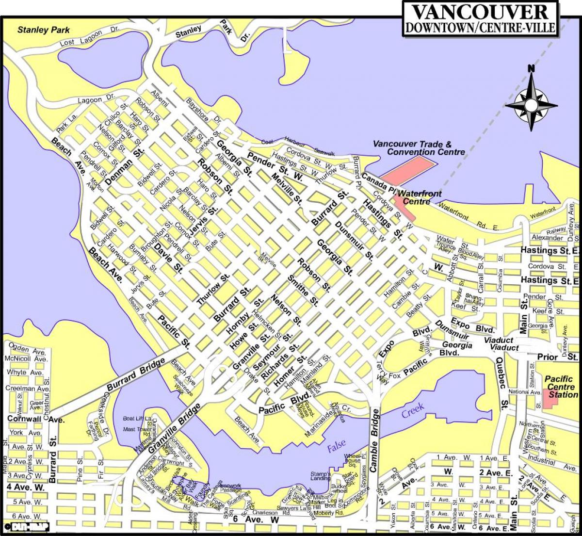 Карта Ванкувера да н. э.