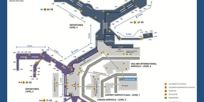 Тэрмінал Ванкувер карта