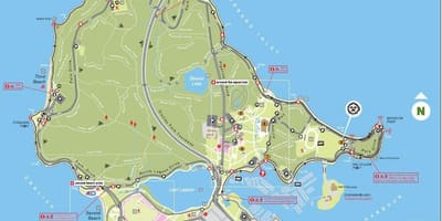 Стэнлі парк чыгуначных карце